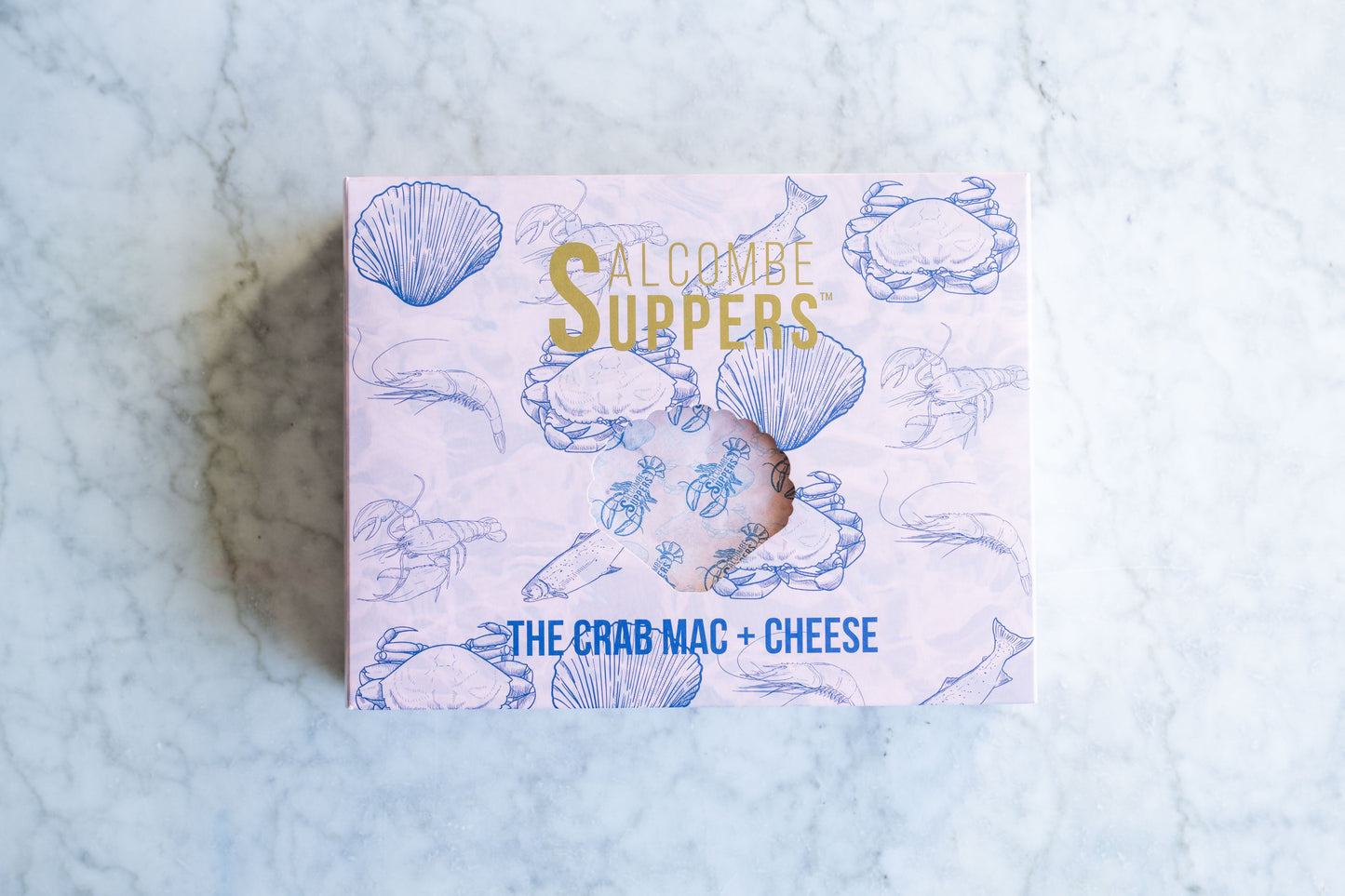 THE CRAB MAC + CHEESE