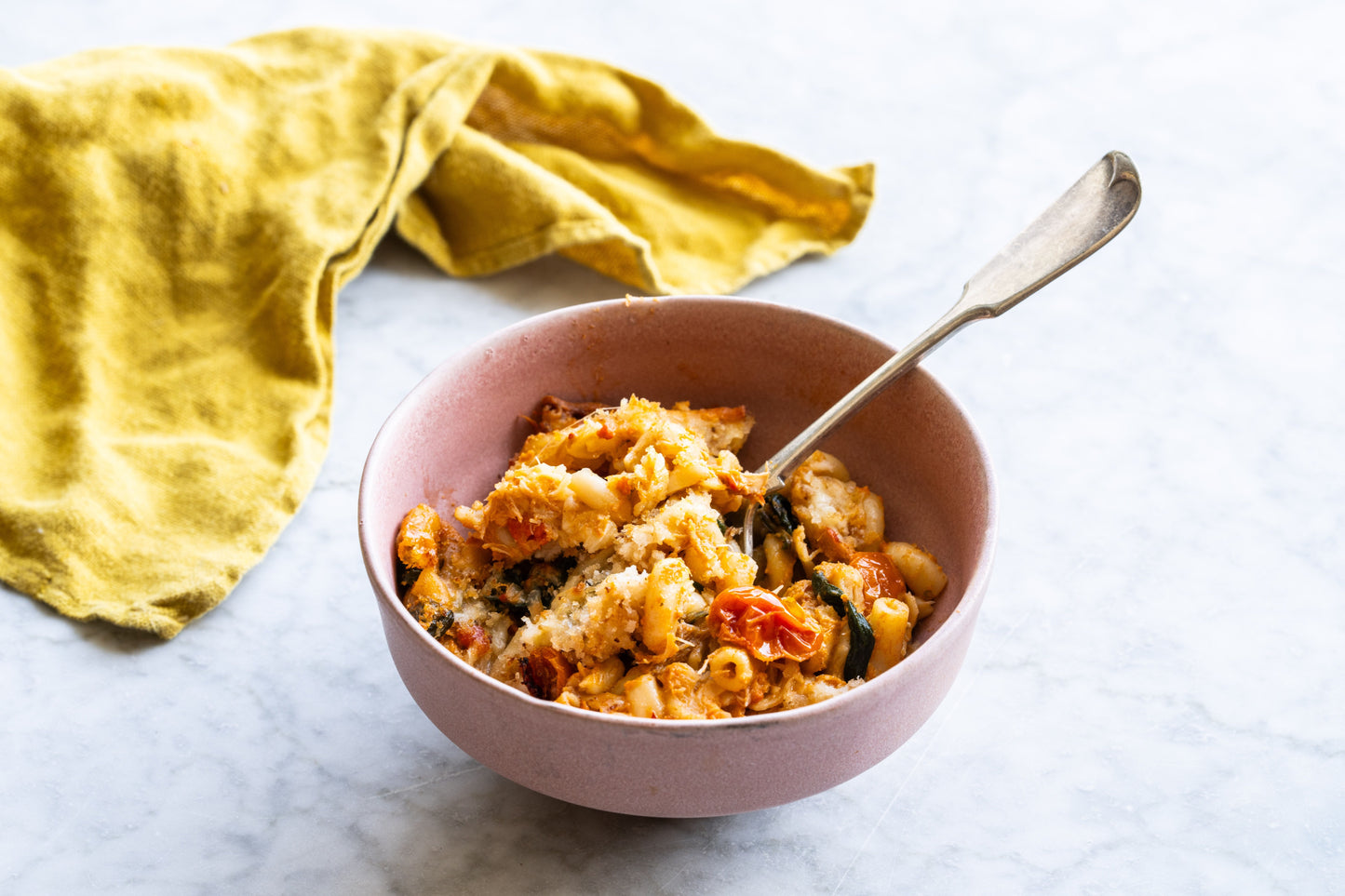 THE CRAB MAC + CHEESE